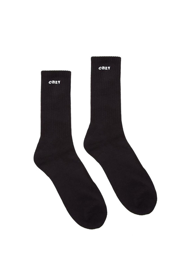 CALZE OBEY BOLD SOCKS BLACK U