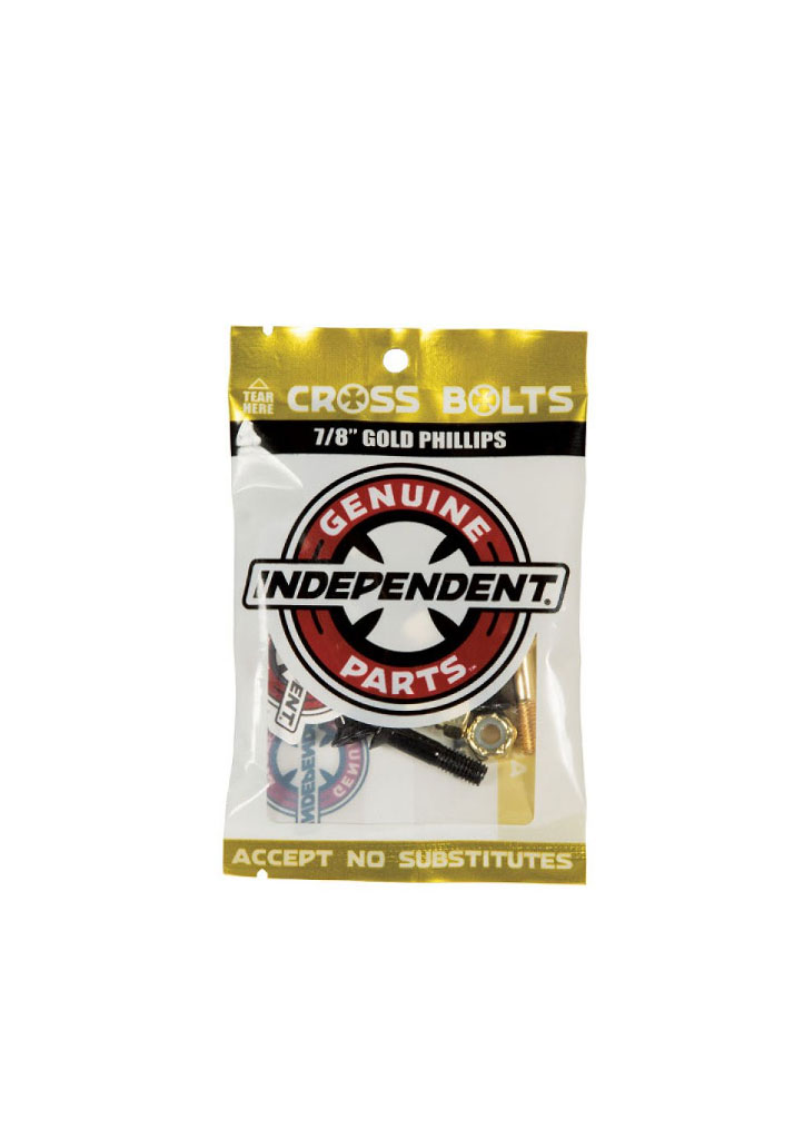 HARDWARE SKATE INDEPENDENT PHILLIPS HARDWARE 7/8" BLACK GOLD
