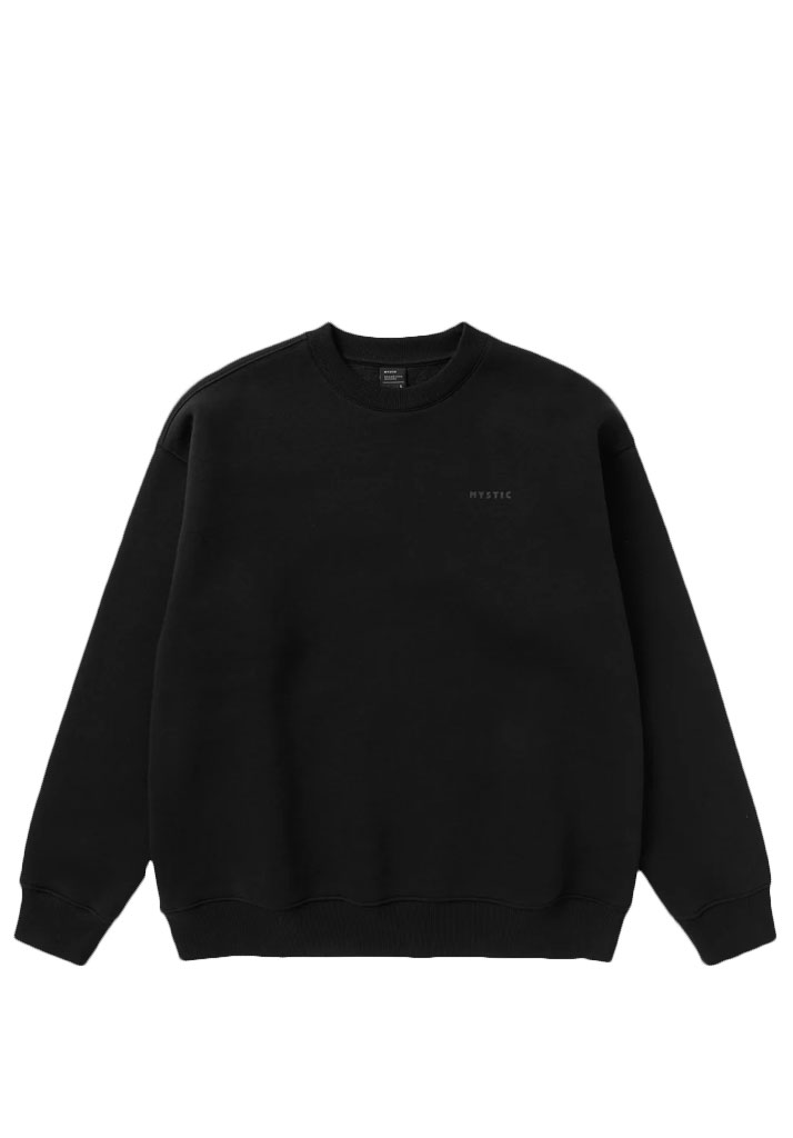 FELPA GIROCOLLO MYSTIC PROFILE CREW SWEAT 900 BLACK S (Size S)