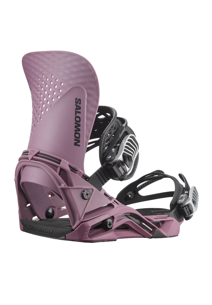 ATTACCHI SNOWBOARD SALOMON HOLOGRAM 2025 GRAPE SHAKE M (Size M)