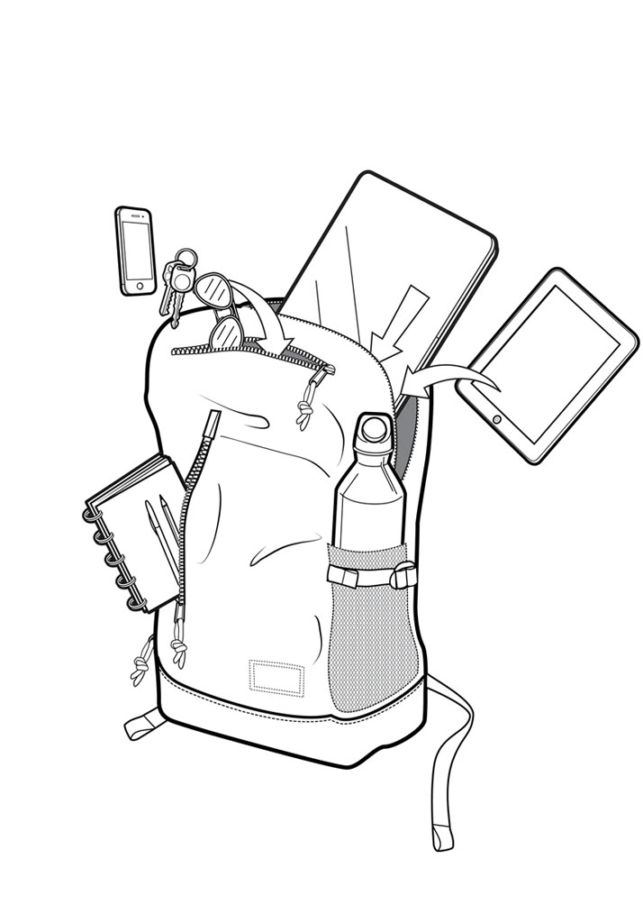 ZAINO SNOWBOARD BURTON PROSPECT 2.0 20L SULFUR