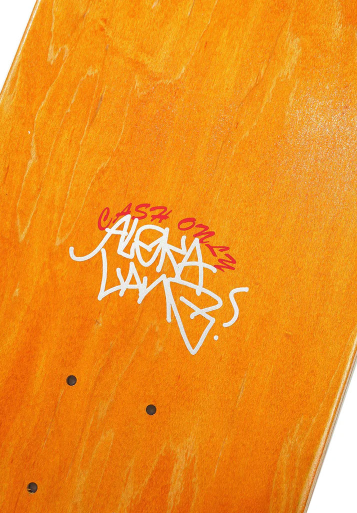 TAVOLA SKATE CASH ONLY YATSE DECK - ALEKA LANG 8.125" GREEN U