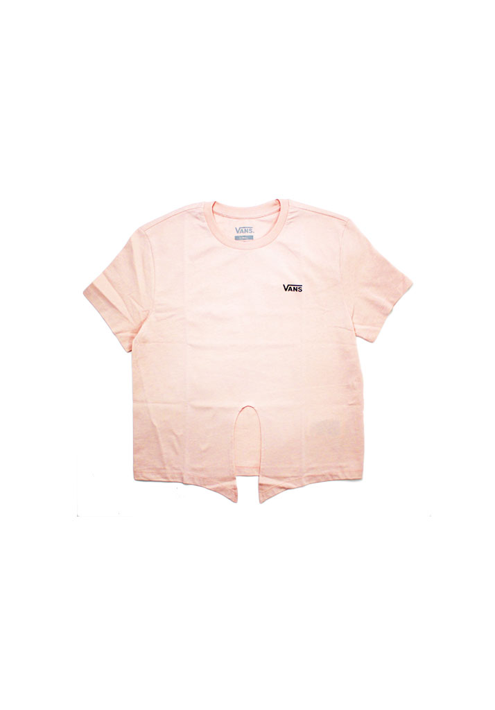 T-SHIRT MANICHE CORTE VANS WM JUNIOR V KNOT TEE PEACH WHIP M (Size M)