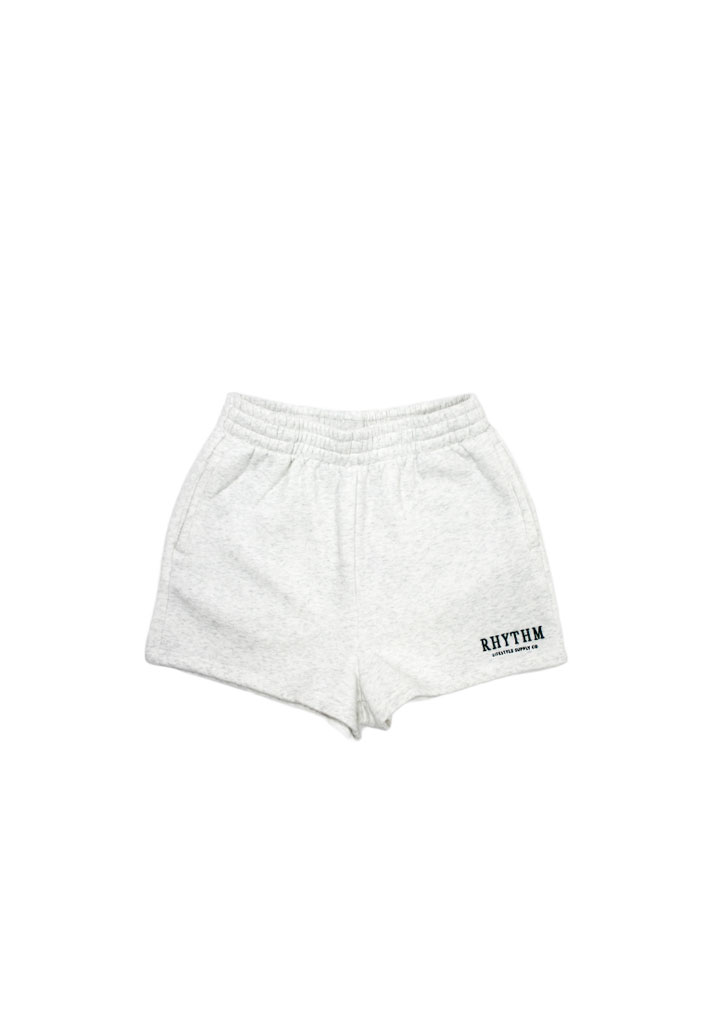 SHORTS RHYTHM COLLEGE SWEAT SHORT GREY MARLE L (Size L)