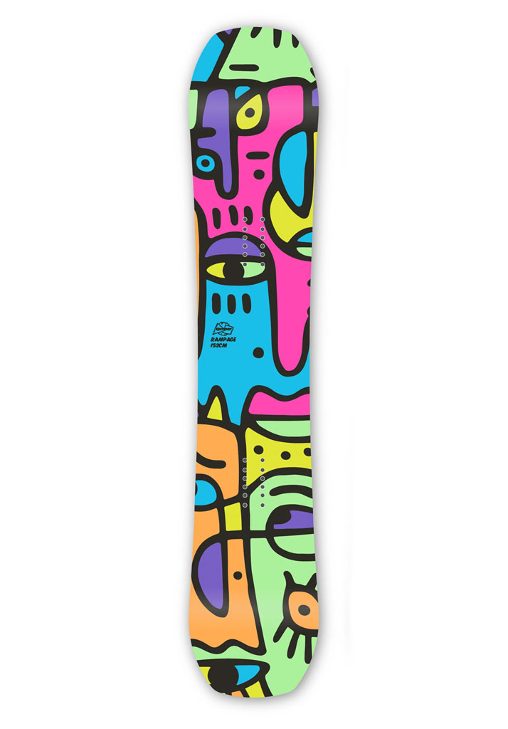 TAVOLA SNOWBOARD KEMPER RAMPAGE 2023 155 (Size 155)