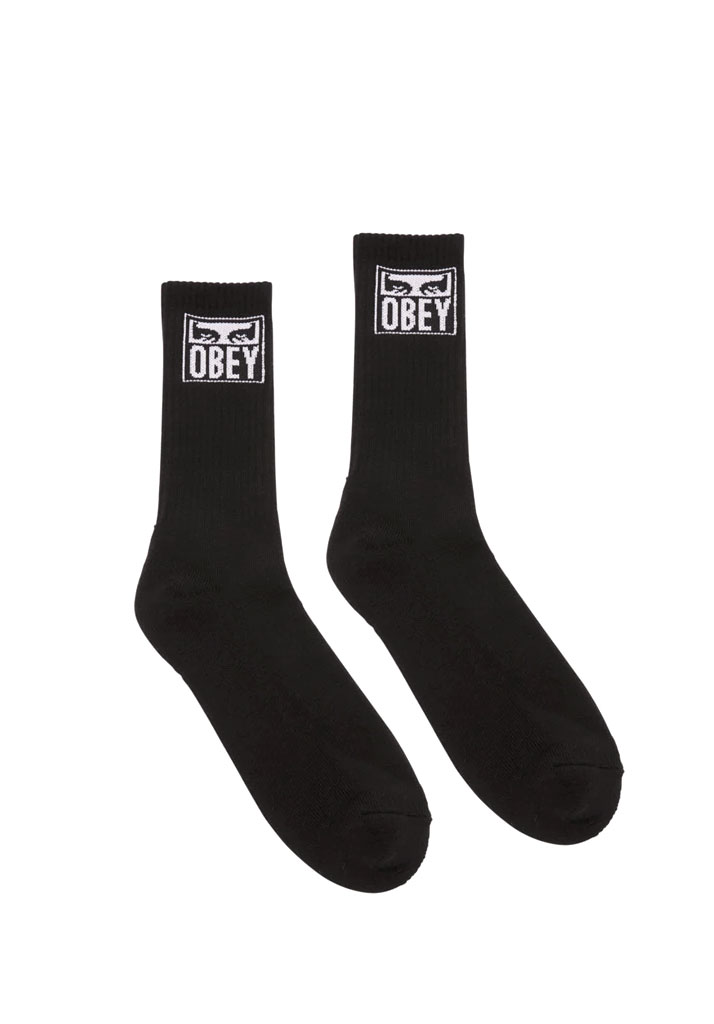 CALZE OBEY EYES ICON SOCKS BLACK U
