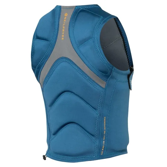 Neil Pryde Combat Foil Impact Side Zip Vest - "Color: C2 Navy/Blue","Size: XL"