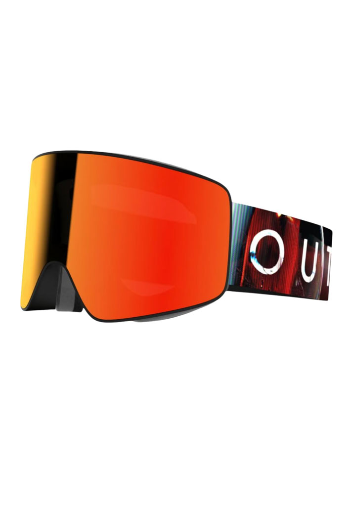 MASCHERA SNOWBOARD OUT OF VOID FLUID RED MC1