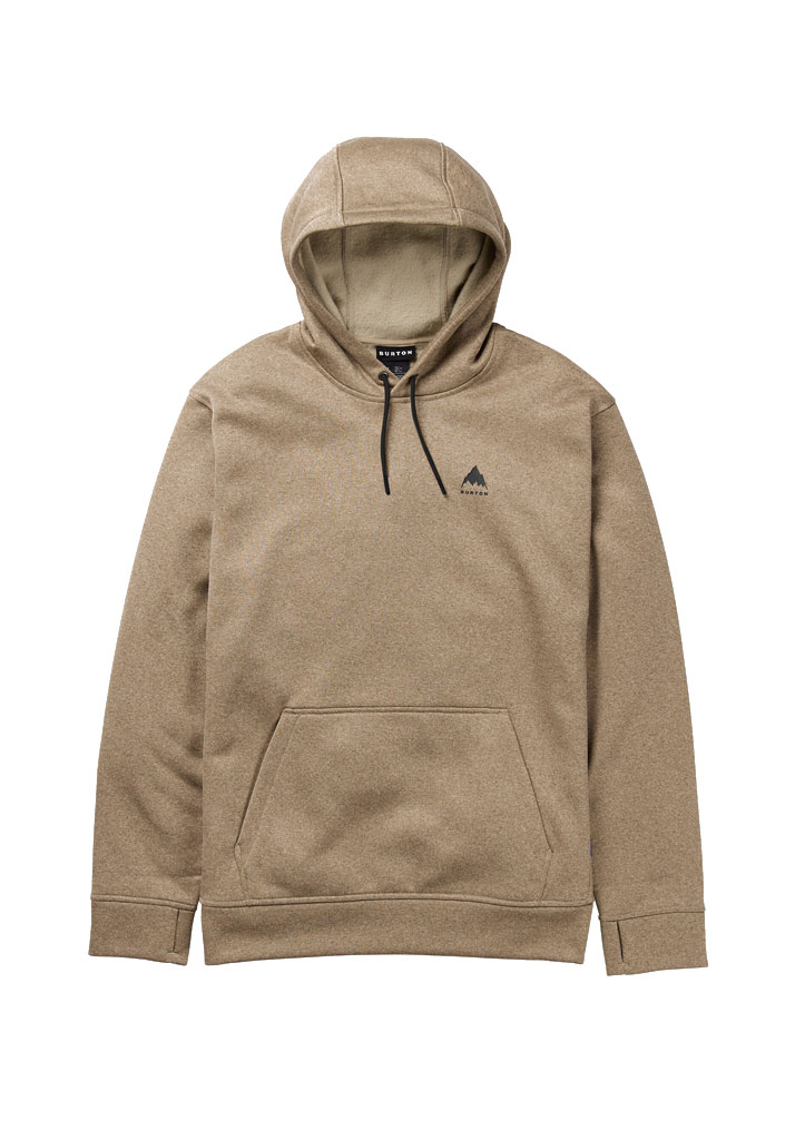 FELPA TERMICA BURTON OAK PULLOVER HOODIE SUMMIT TAUPE HEATHER TB XL (Size XL)