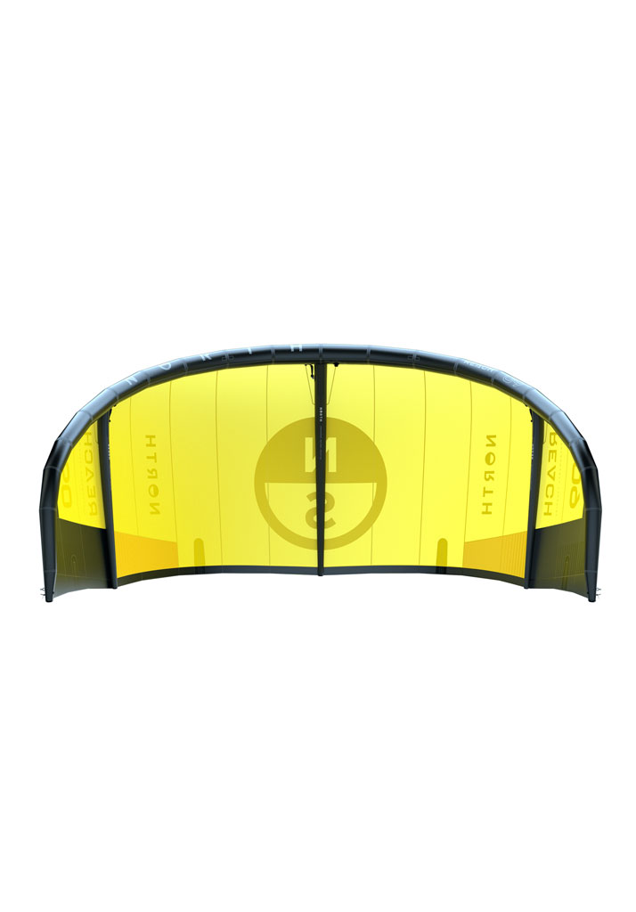 VELA KITESURF NORTH KITEBOARDING REACH KITE 2024 218 SUNSET YELLOW 10m (Taglia 10m)