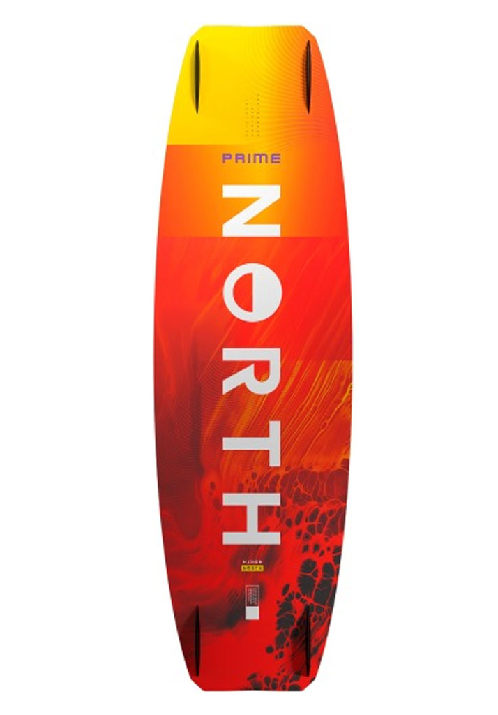 TAVOLA TWIN KITE NORTH KITEBOARDING PRIME TT BOARD 2025 381 TANGERINE 144cm (Size 144cm)