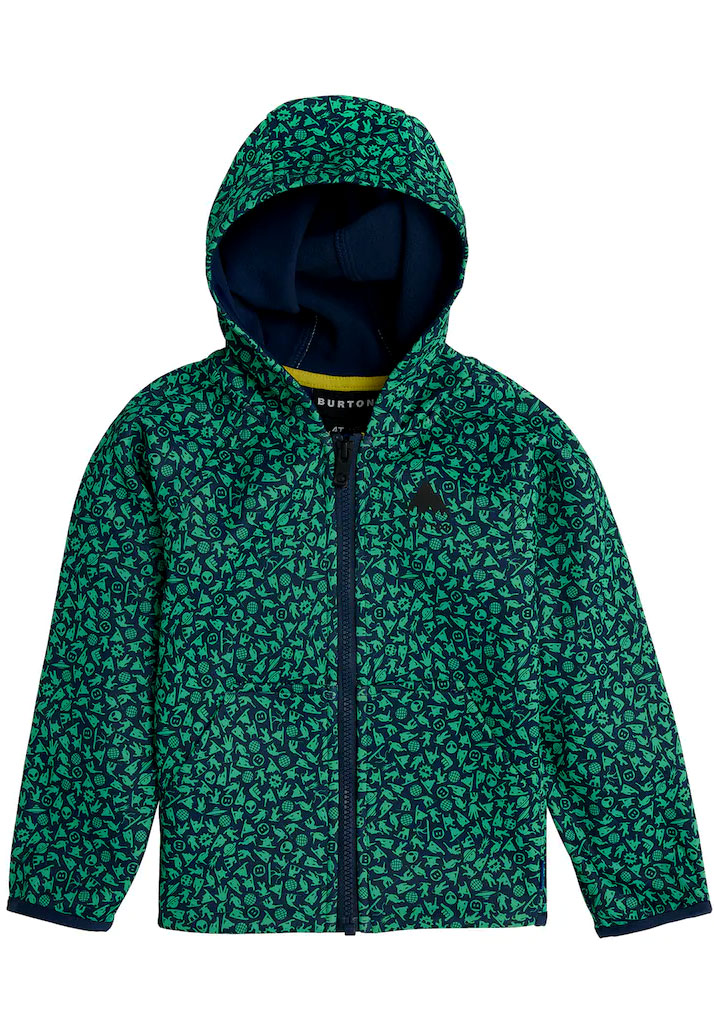 FELPA TERMICA BURTON TODDLERS' CROWN WEATHERPROOF FULL-ZIP FLEECE ORBIT 4T (Size 4T)