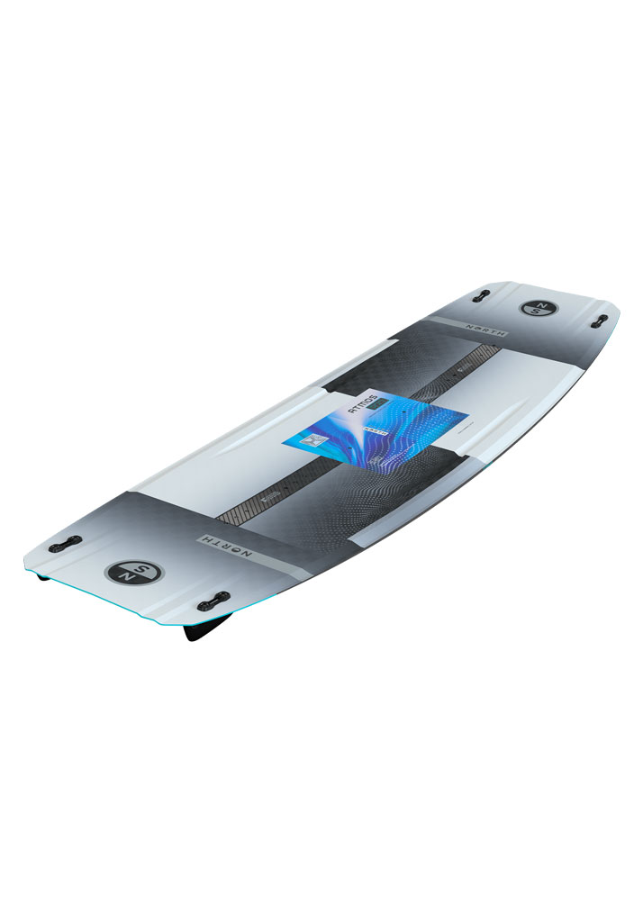 TAVOLA TWIN KITE NORTH KITEBOARDING ATMOS PRO TT BOARD 2025 100 WHITE 136cm (Taglia 136cm)