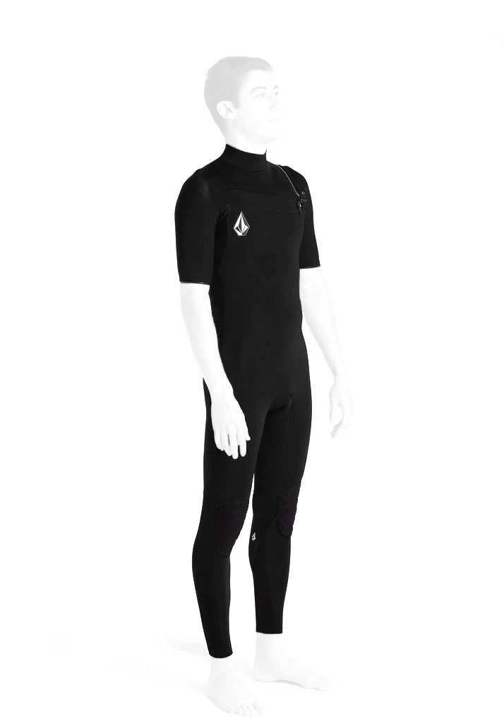 MUTA NEOPRENE VOLCOM 2/2MM S/S FULLSUIT BLACK MT (Size MT)