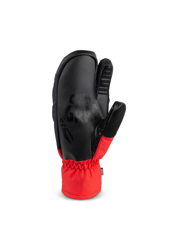 GUANTI SNOWBOARD CRAB GRAB FREAK TRIGGER RED BLACK M (Size M)