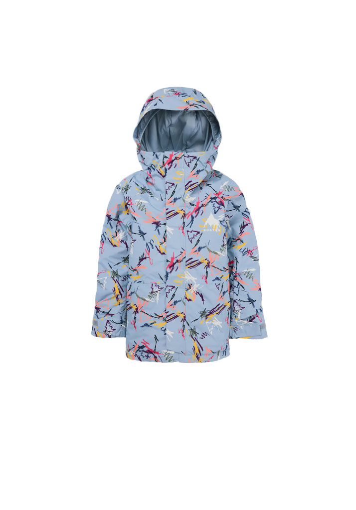 GIACCA SNOWBOARD BURTON K SKIMMER 2L JACKET SCRIBBLE M (Size M)
