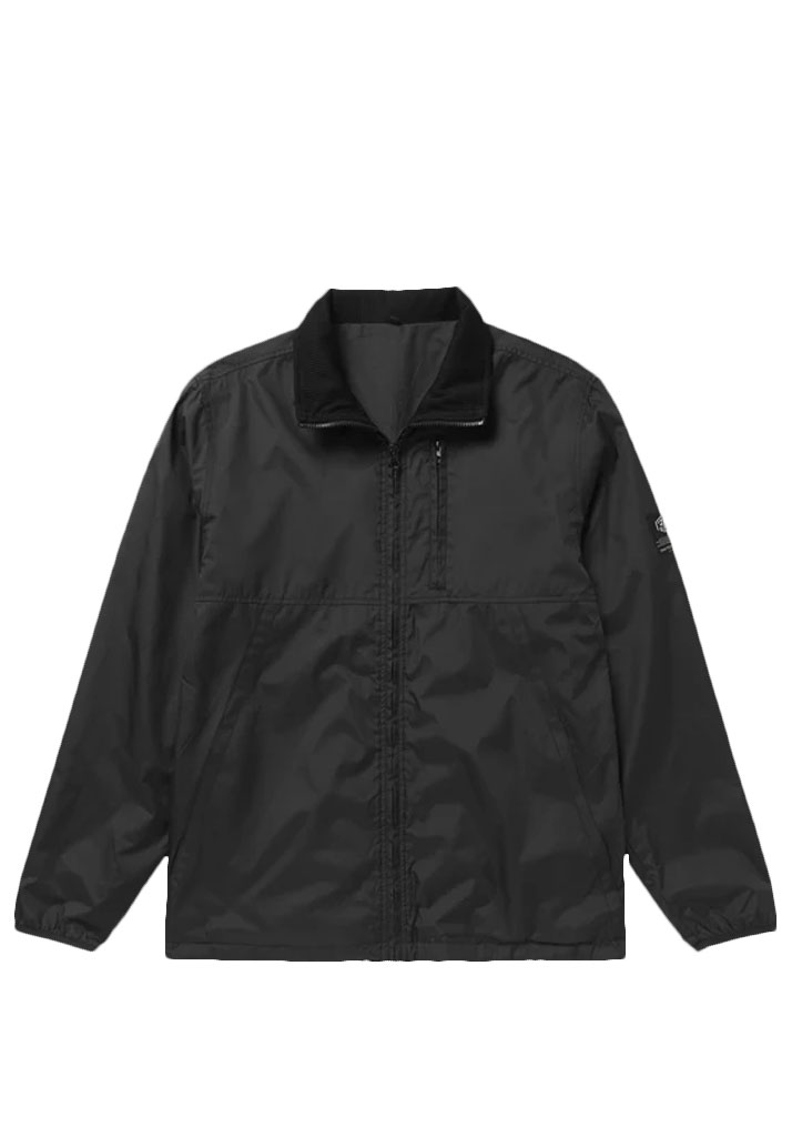 GIACCA MYSTIC DTS REVERSIBLE ZIP THRU JACKET 900 BLACK M (Size M)