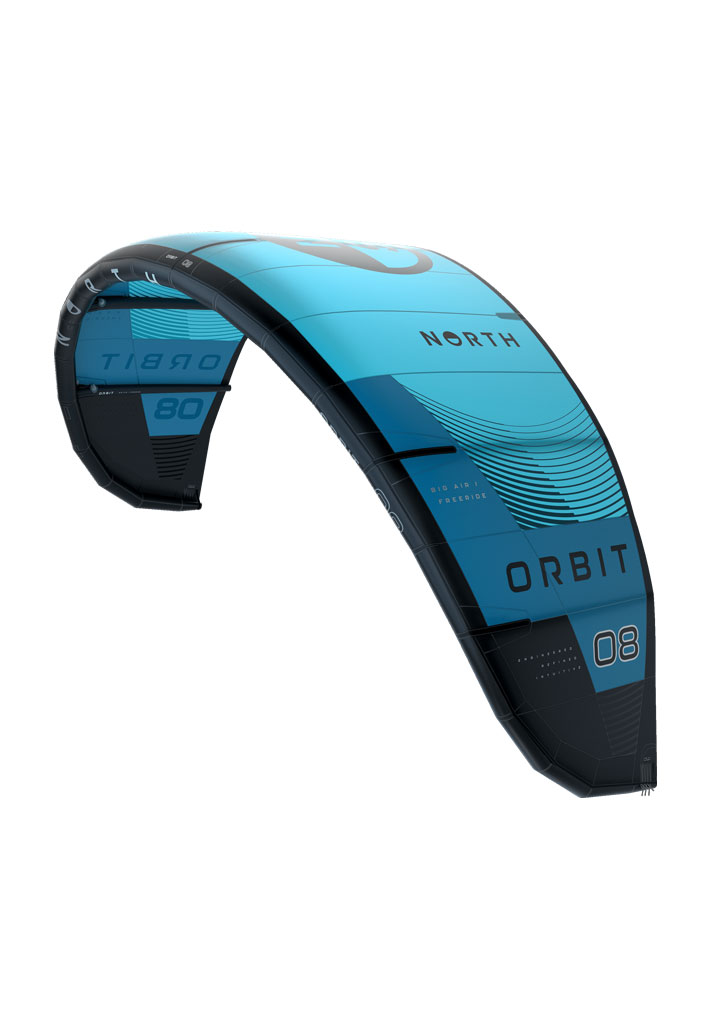 VELA KITESURF NORTH KITEBOARDING ORBIT KITE 2024 415 TURQUOISE 11m (Size 11m)