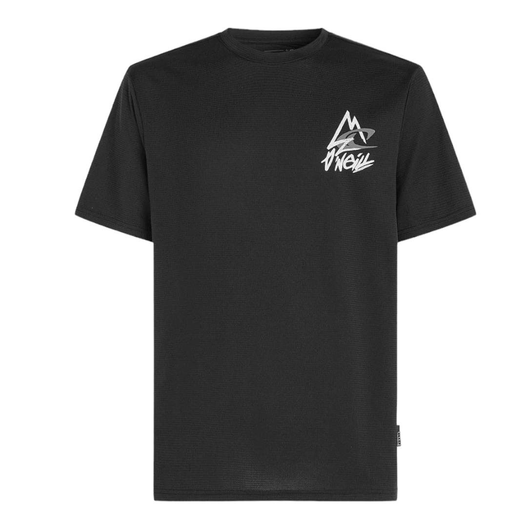 O'neill Hybrid Logo Polygiene T-shirt (L, BLACK OUT)