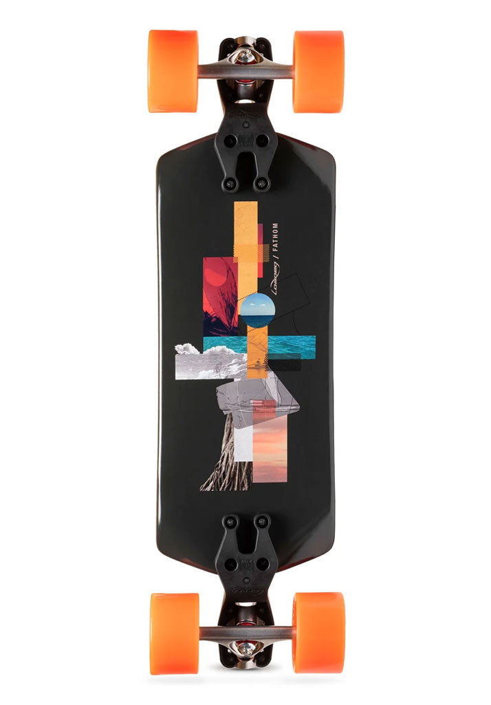 LONGBOARD COMPLETO LOADED FATHOM DAD BOD U