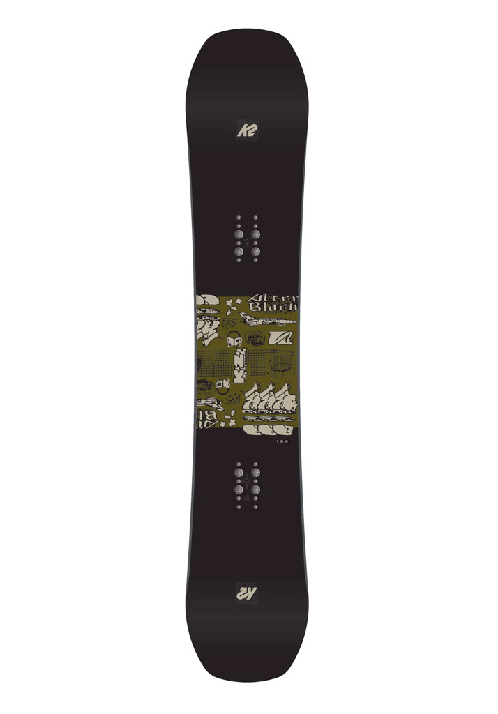 TAVOLA SNOWBOARD K2 AFTERBLACK 2025 151 (Size 151)