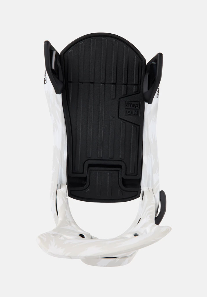ATTACCHI SNOWBOARD BURTON STEP ON 2025 GRAY WHITE M (Taglia M)