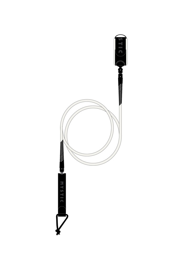 LEASH SURF MYSTIC SURF LEASH 7' 109 OFF WHITE