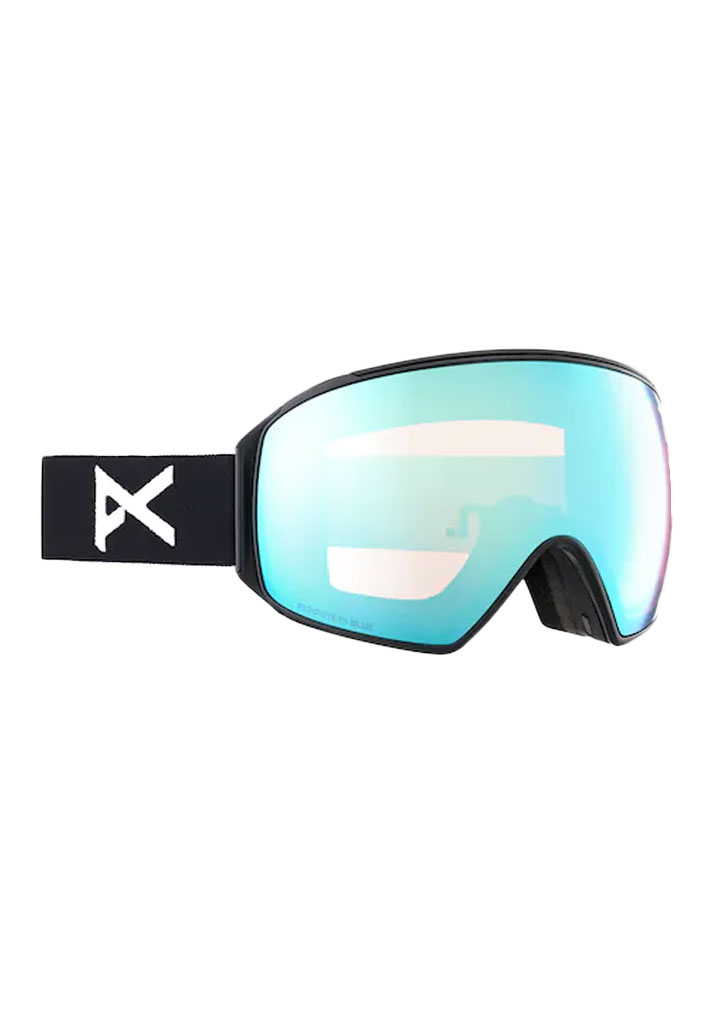 MASCHERA SNOWBOARD ANON M4 TORIC BLACK PERCEIVE VARIABLE BLUE U