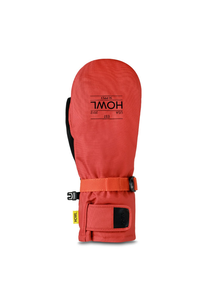 GUANTI SNOWBOARD HOWL FAIRBANKS MITT VINTAGE RED L (Size L)