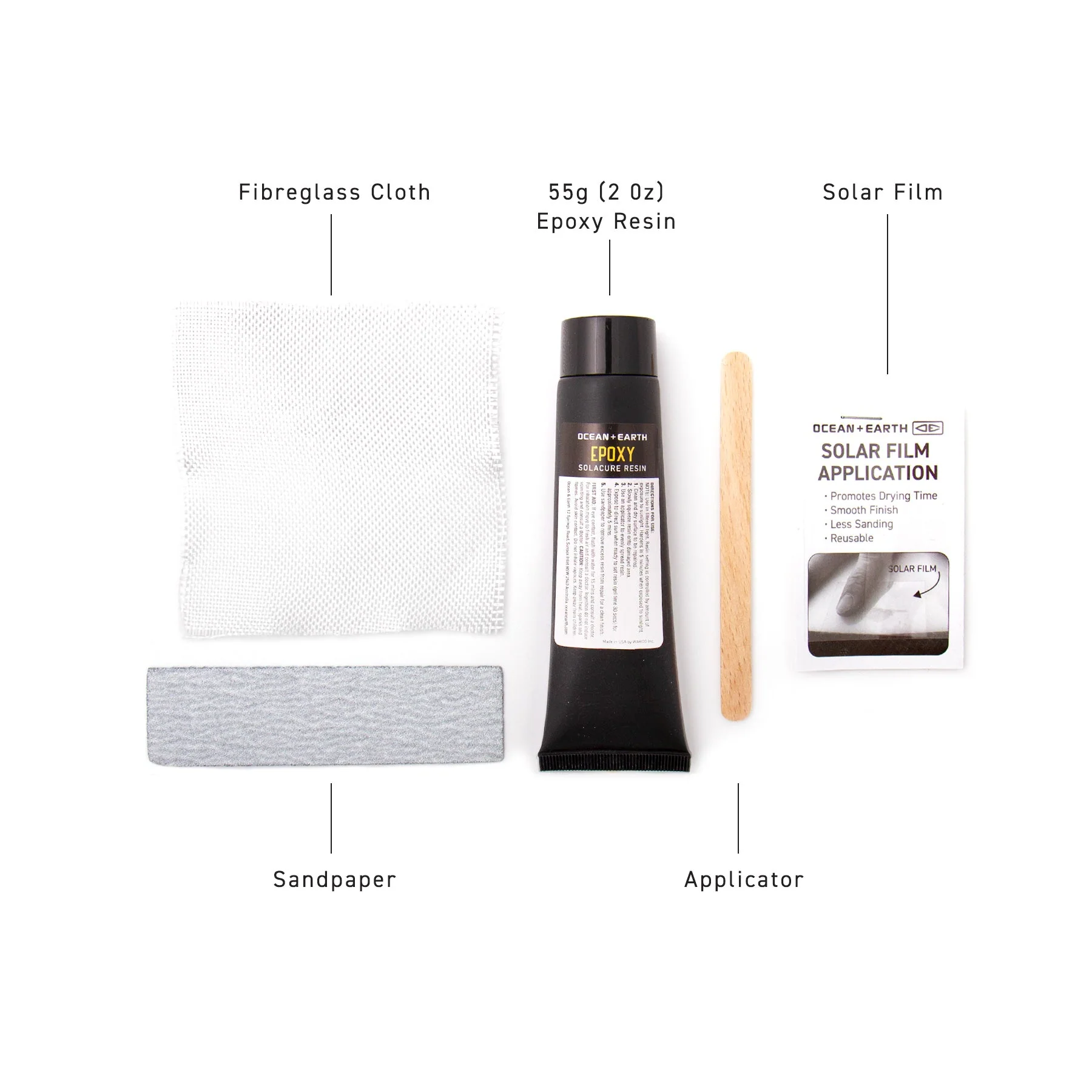 Ocean & Earth UV Epoxy Resin Repair Kit (2oz.)