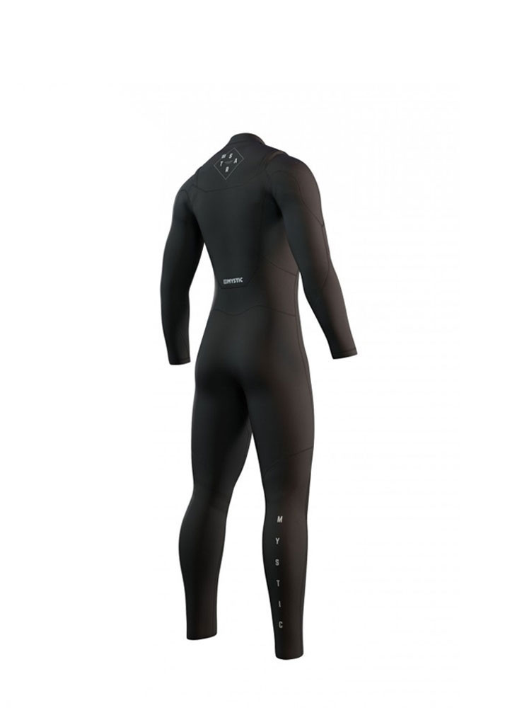 MUTA NEOPRENE MYSTIC STAR FULLSUIT 5/3mm DOUBLE FZIP 900 BLACK S (Size S)