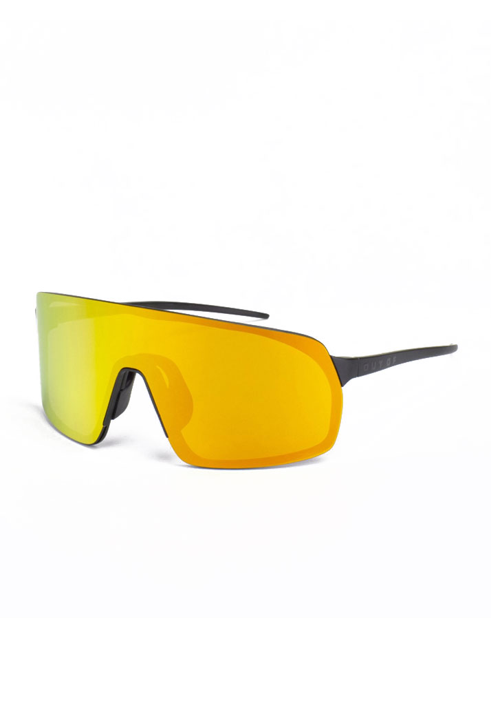 OCCHIALI OUT OF RAMS BLACK SMALL GOLD24 MCI U