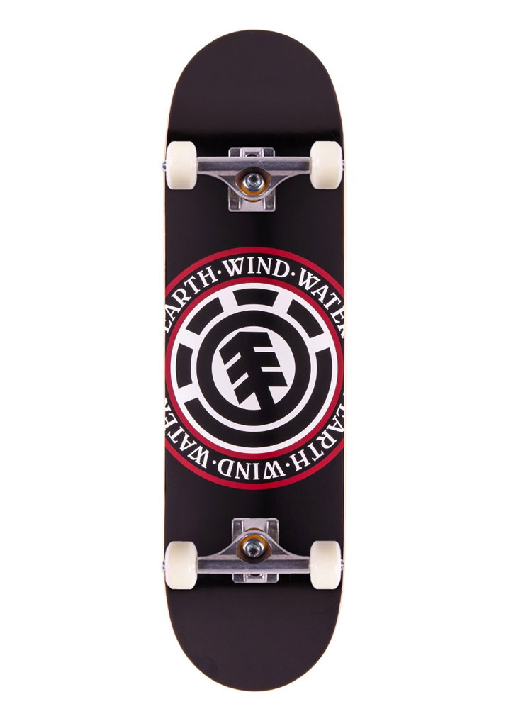 TAVOLA SKATE ELEMENT COMPLETE SEAL 8.0" BLACK