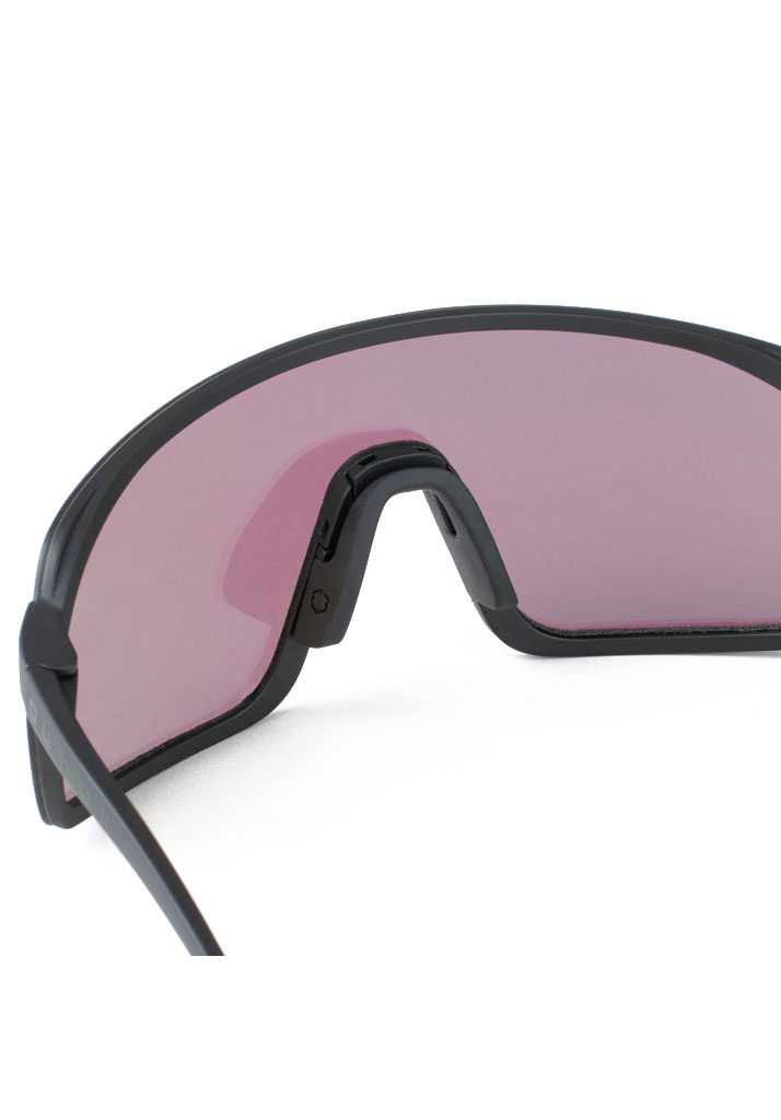 OCCHIALI OUT OF RAMS BLACK SMALL RED MCI U