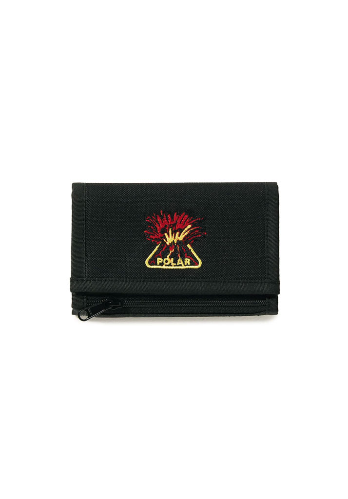 PORTAFOGLIO POLAR SKATE CO. KEY WALLET VOLCANO BLACK U