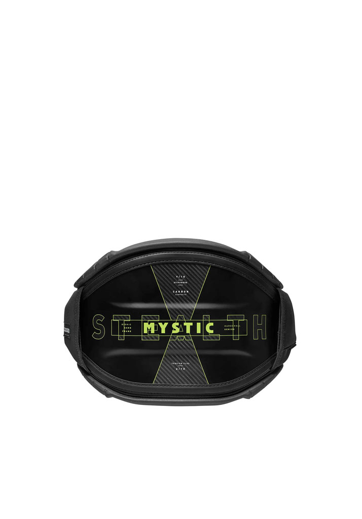 TRAPEZI E GANCI KITE MYSTIC STEALTH WAIST HARNESS 953 BLACK LIME XL (Size XL)