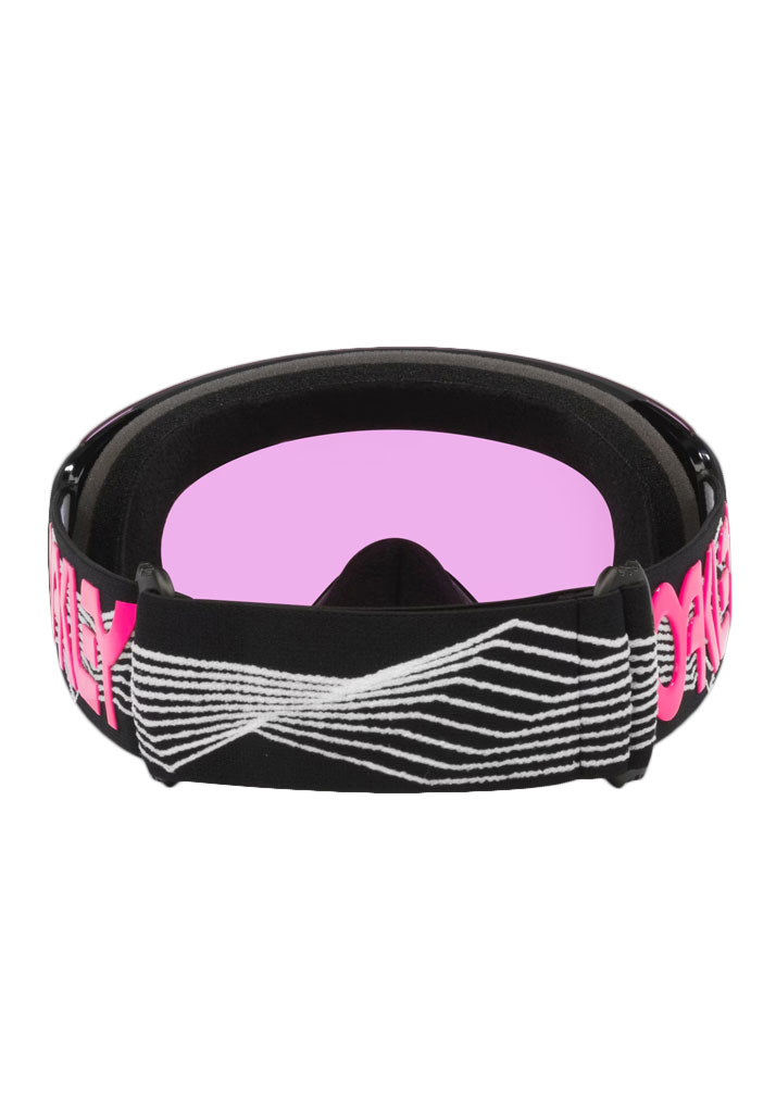 MASCHERA SNOWBOARD OAKLEY FLIGHT DECK M BLACK WIRED PRIZM SNOW ICED IRIDIUM