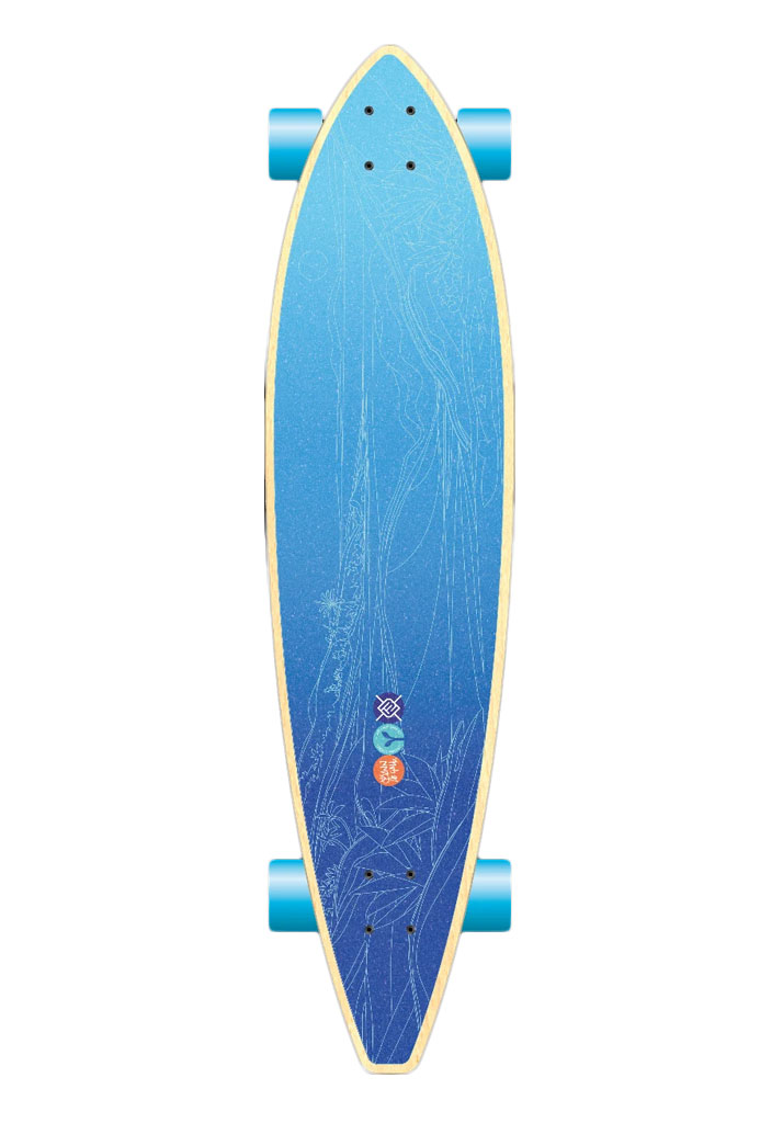LONGBOARD COMPLETO FLYING WHEELS YANN LE GAL 39"
