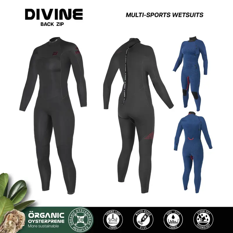 Sooruz Fullsuit Women 3/2 BZ DIVINE - "Color: Black","Size: L"