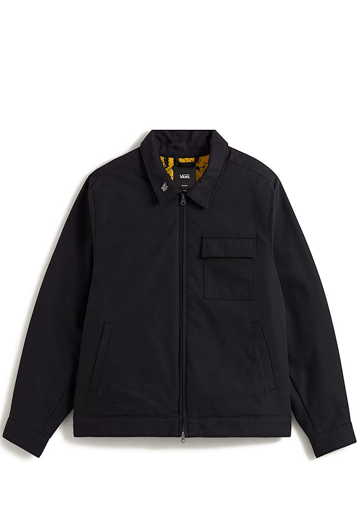 GIACCA VANS RAW INSTINCT JACKET BLACK S (Size S)