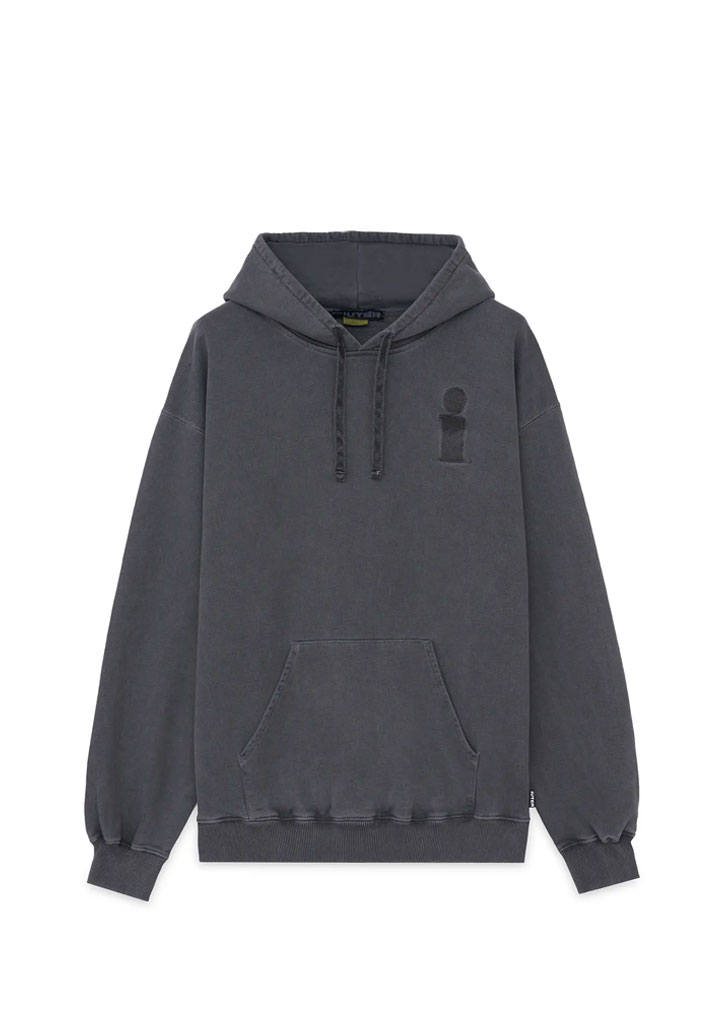 FELPA CAPPUCCIO IUTER MONOGRAM HOODIE BLACK S (Size S)