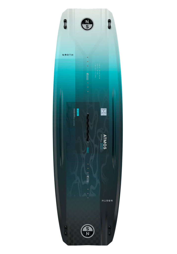 TAVOLA TWIN KITE NORTH KITEBOARDING ATMOS PRO TT BOARD 2026 945 BLACK BLUE 138cm (Size 138cm)