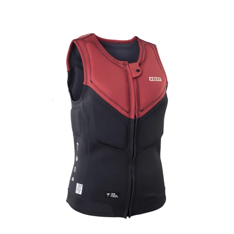 ION Vest Ivy Front Zip women (SCARLET RED, 38/M)