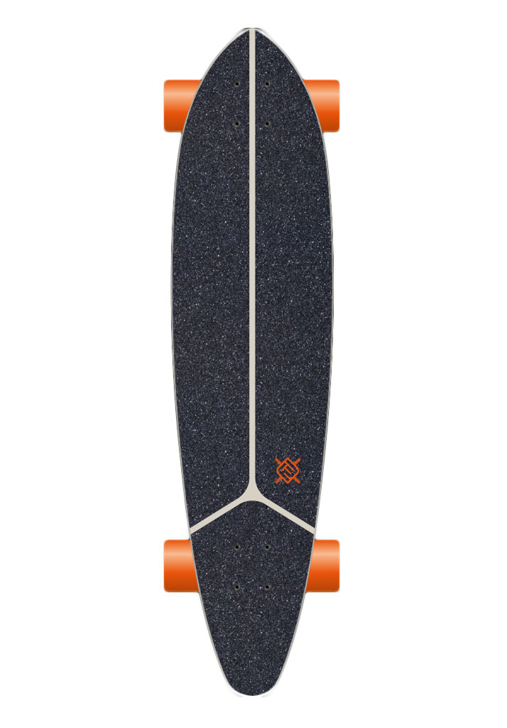 LONGBOARD COMPLETO FLYING WHEELS EAGLE 35"