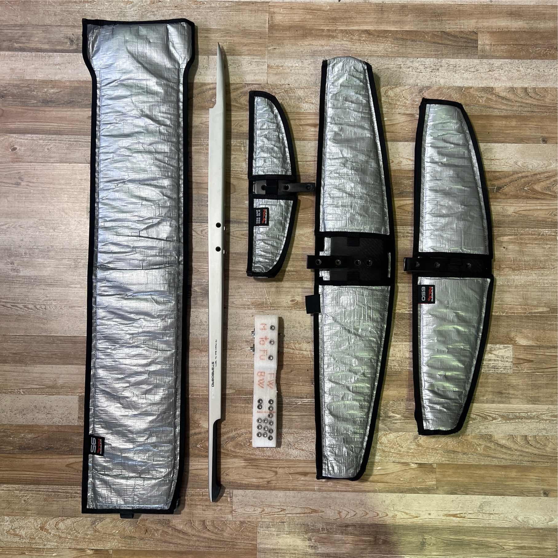 Starboard Foil KIt GTR Evolution (650/900 FW - 95 mast - 255 rear - 102 fuselage)