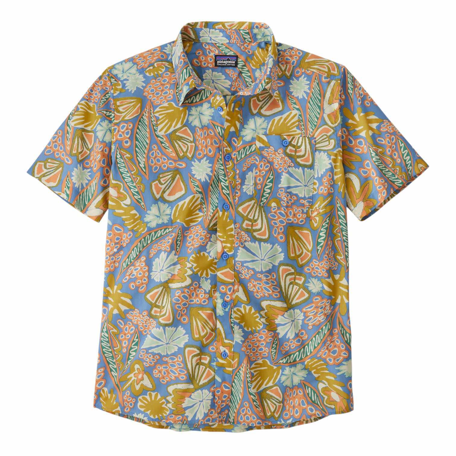 Patagonia Men's Go-To Shirt (X-LARGE, ABUNDANT BLUE)