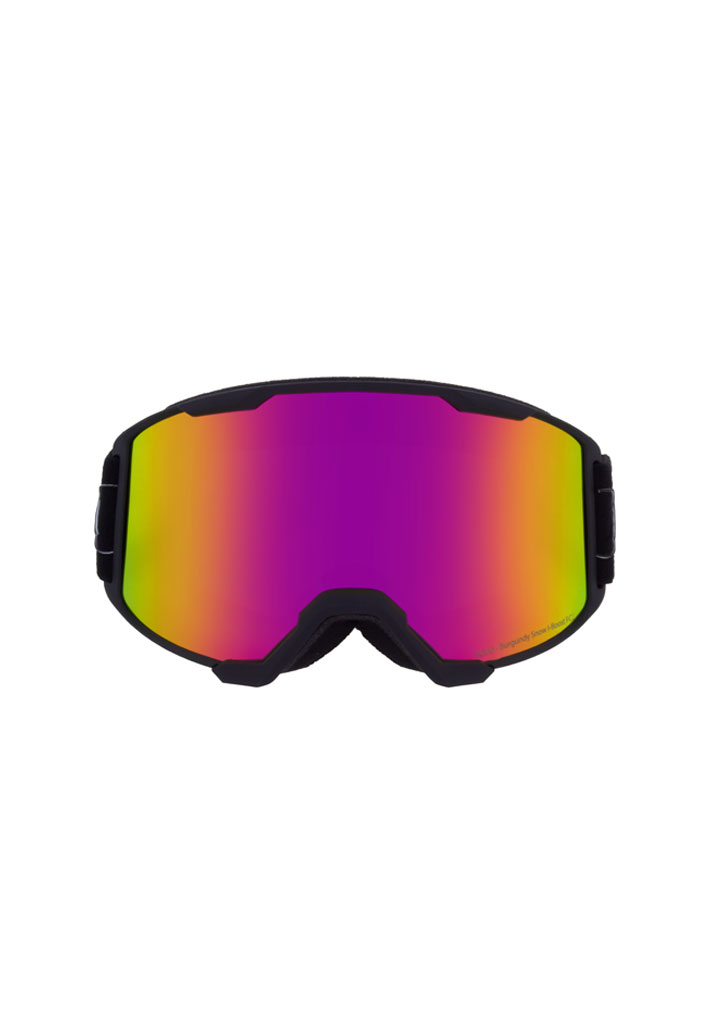 MASCHERA SNOWBOARD RED BULL SOLO-005BU2 BLACK BURGUNDY SNOW - PURPLE U