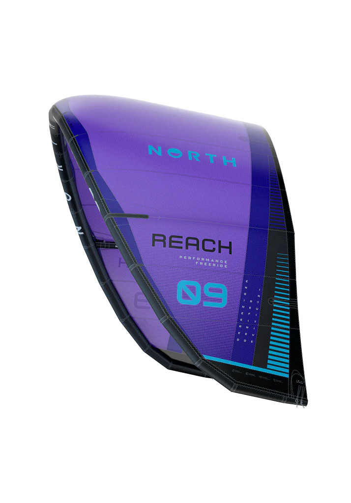 VELA KITESURF NORTH KITEBOARDING REACH KITE 2026 512 DEEP PURPLE 10m (Size 10m)