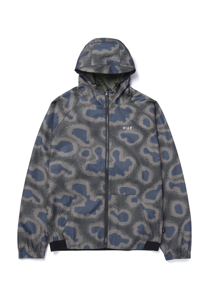 GIACCA HUF NETWORK JACKET OLIVE M (Size M)