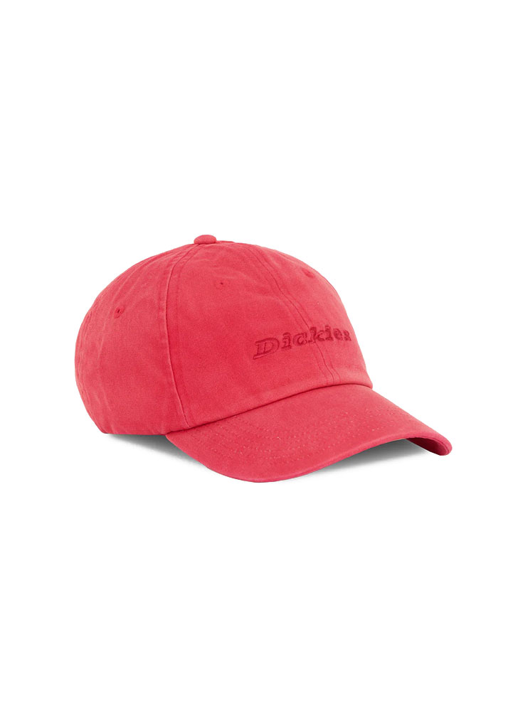 CAPPELLO DICKIES MIDDLEFIELD WASH DAD CAP GARNET